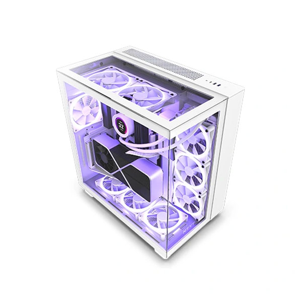 NZXT CM-H91EW-01 H9 Elite Edition ATX Mid Tower Casing – White