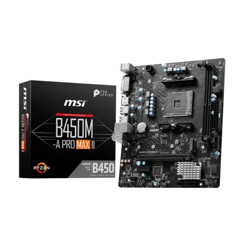 MSI B450M-A PRO MAX II Motherboard AMD AM4