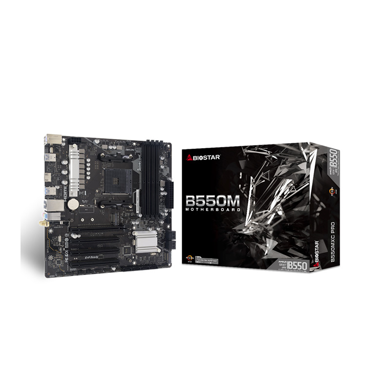 BIOSTAR B550MXC PRO AMD AM4 MICRO ATX MOTHERBOARD11