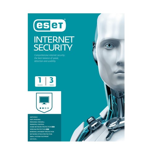 ESET Internet Security 1 User with 03 Years